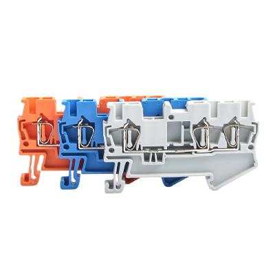 China TB Din Rail The A.W.G. ST-4-TWIN TB 20-10 Connectors Three Return Conductors Electrical Wiring Pull Pull for sale