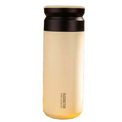 China 400ml Double Wall Travel Coffee Tumbler Custom Logo Stainless Steel Vacuum Insulated Viable Coffee Tumbler With Lid for sale