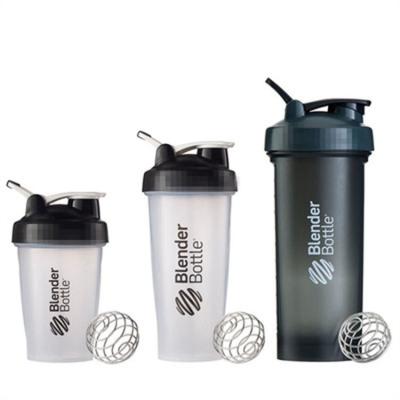 China Customized Viable Logo Plastic Sports Kettle Outdoor Gym Water Cup Protein Powder Sports Shake Cup for sale