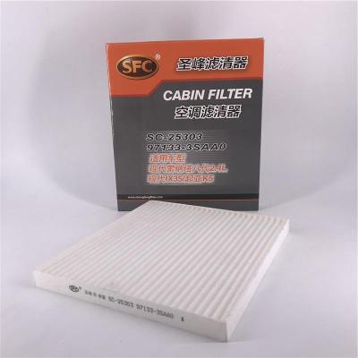 China Cabin Filters 97133-3SAA0 For HYUNDAI Car Factory Sale Use Most Popular High Quality 225*252*20H for sale