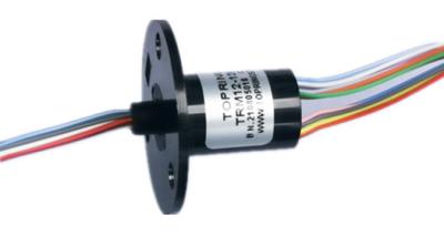 China IP51 TRM12B-12 TOPRING SLIP RING 12 CIRCULT 2A 0 - 220V AC/DC for sale