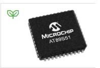 China Microcontroller MCU 8051 CISC 4KB van AT89S51-24JU ATMEL Flits5v 44-speld PLCC Buis met 8 bits Te koop