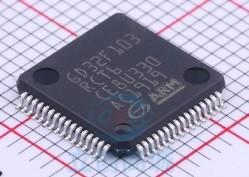 China GD32F103RCT6 HET WAPENmicrocontrollers GD LQFP-64 VAN GD 2.6V-3.6V MET 32 BITS Te koop