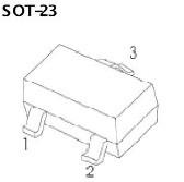 China CJ Electronic Diodes And Transistors , BAT54C Diode 30V 100mA SOT-23 for sale