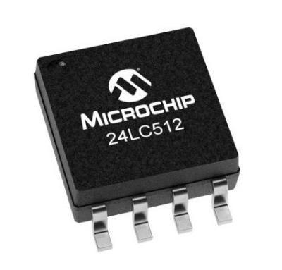 China 24LC512-I/SM van de de Opslagmicrochip 512K van flashgeheugengegevens het Beetje 64Kx8 Te koop