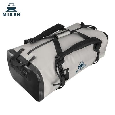 China Wasserabweisender Packsack, Seesack, 70 Liter, hellgraues TPU-Material zu verkaufen