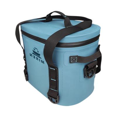 China El color azul 12 puede un bolso más fresco, prenda impermeable aislada suave del bolso del almuerzo para la comida campestre en venta