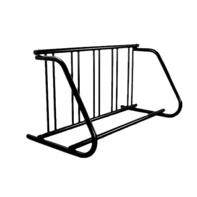 China Commercial Bike Rack Single And Double Sided Carbon Steel Grid Parking - Bike Rack Racks Single Sided Bike Rack Capacity 5 for sale