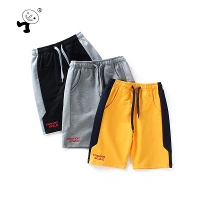 China Hot sale children's anti-pilling boys summer cotton pants high quality boy's sports half pants for sale