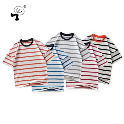 China Supplier Custom 100% Child Casual Shirts Clothing Sleeve Shorts Cotton Boys 14 Years Anti-Shrink For Boys for sale