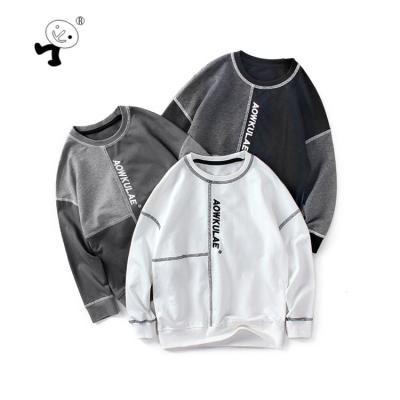 China Factory Price Anti-Shrink Wholesale Boy Grils 120-160cm O-Neck Hoodies For Boys 12 Years Old for sale