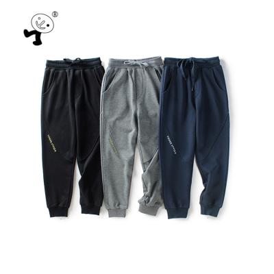 China Anti-wrinkle supplier custom spring 10 years old boy boy pants long casual pant pants for sale