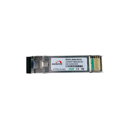 China Industrial DWDM Network Competitive Price 80KM SFP+ DWDM Optical Transceiver for sale