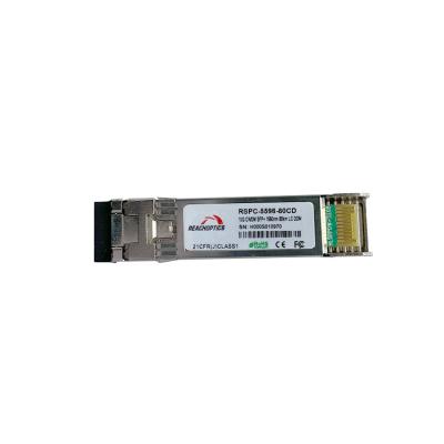 China Industrial Compatible CWDM Network 10G CWDM SFP+ 10km Optical Transceiver 1270nm~1330nm Module for sale