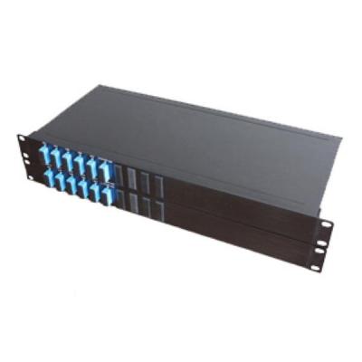 China High Quality China CWDM Mux Demux WDM Network in 1 RU Rack Mount Package For Sale for sale