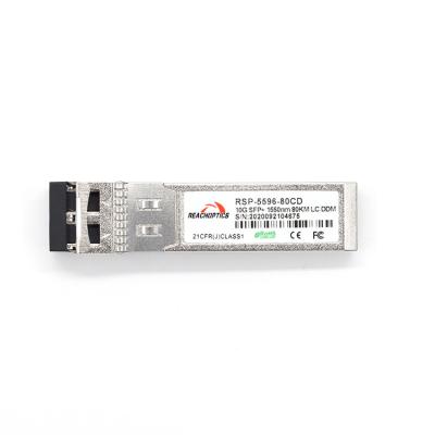 China Original Factory Newest 10Gbps 80KM SFP+ Switch Part Optical Transceiver ZR for sale