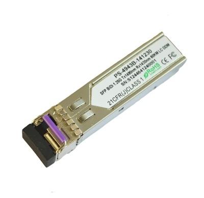 China Gigabit Ethernet Factory Direct Supply 1.25G BIDI SFP 20km 1310nm TX/1490nm RX LC Connector SC for sale