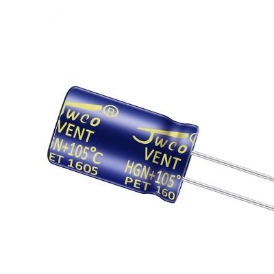 China Long Life Led Supercapacitor 450V 6.8uF 10*13mm 20% Lighting Time With LOW ESR JWCO Original Manufacturer for sale