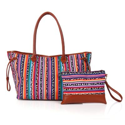 China Dress Leopard Women Tote Bag Shoulder Handbag Serape Dress And Purse With Wristband for sale