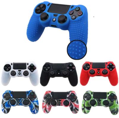 China For ps3/4/5 controller silicone rubber non-slip case for PS4 /ps5 controller silicone cover skin case with different color for sale