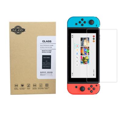 China 9H Anti-scratch Video Game Player Ultra Clear Tempered Glass Guard For Nintendo Switch Oled Pattern 2.5D Screen Protector NS for sale