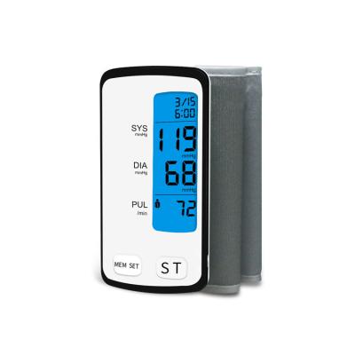 China ABS sphygmomanometer electronic English version voice arm sphygmomanometer international export foreign trade for sale