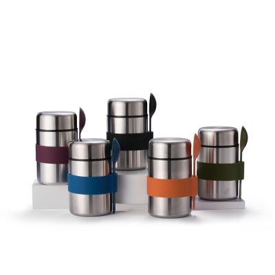 China High Quality Microwavable Stainless Steel Vacuum Insulated Food Flask Lunch Pot Lunch Pot for sale