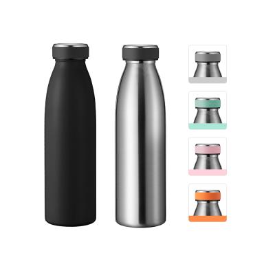 China New Sustainable High Quality Double Wall Stainless Steel Cola Shaped Milkybottle Vacuum Insulated Water Bottle for sale