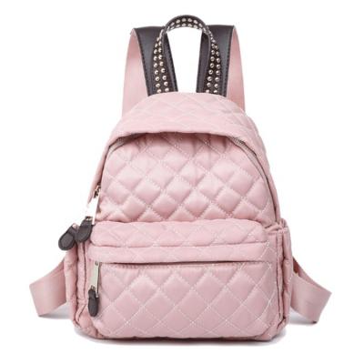 China Waterproof 2019 New Vintage Waterproof Korean Canvas Wholesale Small Cute Mini Backpack For Female Students for sale