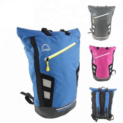 China Quanzhou Ripstop Rool Comfortable Custom Sport Bag Foldable Rucksack Backpack For Teenager for sale