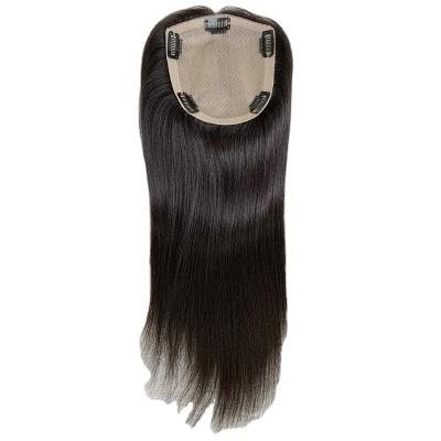 China Wholesale High Quality Straight Silk Bottom Hairpiece Trend 24mm Closure Hair Piece for sale