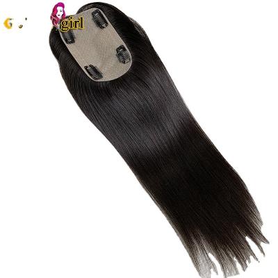 China Wholesale High Quality Straight Silk Bottom Hairpiece Trend 24mm Closure Hair Piece for sale