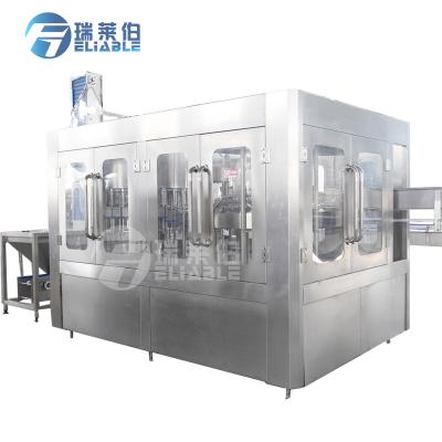 China Purified Beverage Mineral Water / Water Round / Square Bottle 200-2000ml Monoblock Bottle Water Filling Machine for sale