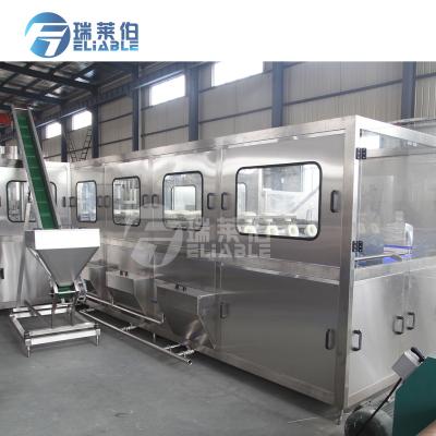 China 19L Gallon 20L Food Line 600BPH 3 Barrel Water Filling Machine Pure / Mineral 5 Gallon Line for sale