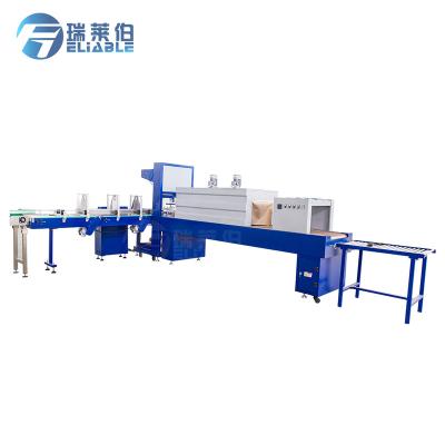 China hot food automatic PE film shrink wrap machine/bottle packing machine for sale