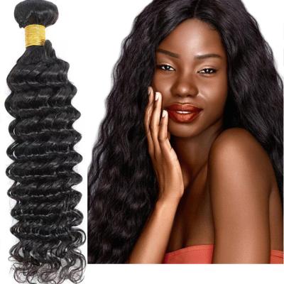 China 9A Curly DEEP WAVE Twist Bundles For Human Virgin Hair Various Brazilian Remy Human Hair In Natural Black Blonde Ombre Highlight Colors for sale