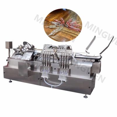 China Mini Automatic Glass Food Ampoule Forming Filling Sealing Machine / Oral Liquid Filling And Sealing for sale