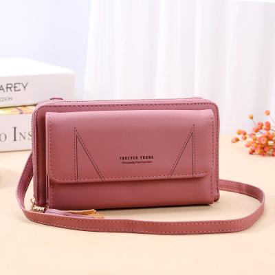 China High Quality Fashion Hot Selling Women Cross - Pocket Male Wallet Body Bag Design Purse Pu Leather Wallet for sale