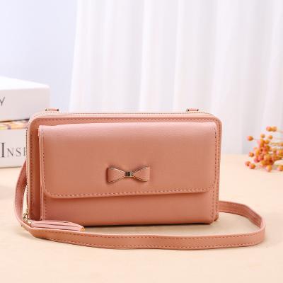 China Latest Multifunctional Phone Shoulder Bag Clutch Cross - Body Women Shape To Wallet Women Girls Purses Wallet for sale