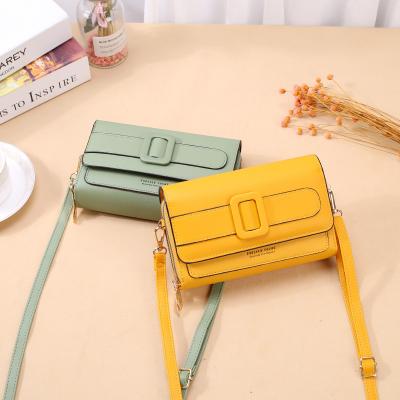 China NEW High Quality Fashion Western Ladies Shoulder Bag PU Messenger Bags For Women Leather Card Slot Purse Small Bag Handbags for sale