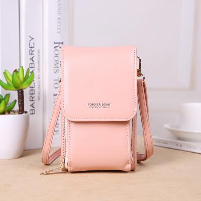 China 2022 New Design Mini Ladies Shoulder Bags Slim Fashion Trendy Cell Phone Bag Cross Body Purse For Ladies for sale