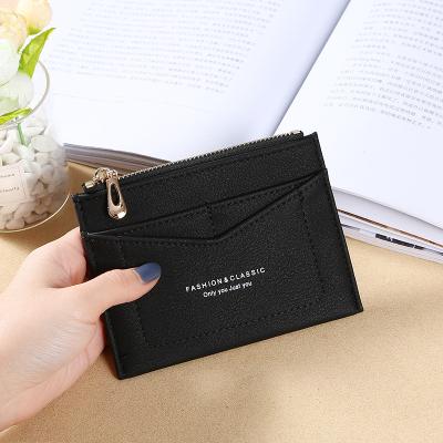 China Soft Style Anti-theft Purses For Girls Designer Ladies Short Wallets Coin 2019 Purses Women's Clip Purses for sale