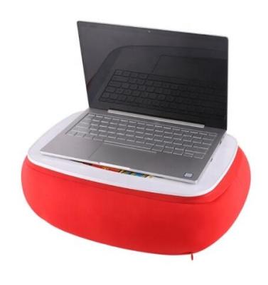 China (Other)Comfortable and portable cheap multifunctional plastic adjustable pillow cushion table laptop cushion desk for sofa bed travel for sale