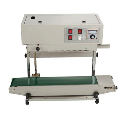 China FR-900V CLOTHING Vertical Strip Sealing Machine For Plastic Bags for sale