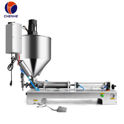 China Model G1wg-Gy1000 Food Paste Filling Machine For Peanut Butter With Stirring Function for sale