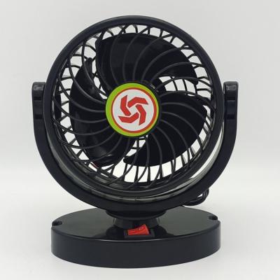 China Car Accessory 12v Internal Radiator Cycle Windmill Windmill Charged Fan Convenient Car Fan for sale