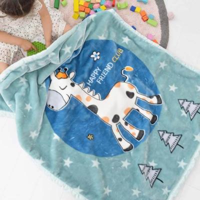 China Factory Single Sale Super Soft Fleece Blankets Throw Warm Weighted Blanket For Kids For Bed for sale