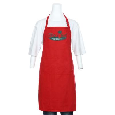 China Logo Cotton Chef Printing Custom Polyester High Quality Healthy Cooking Kitchen Apron for sale