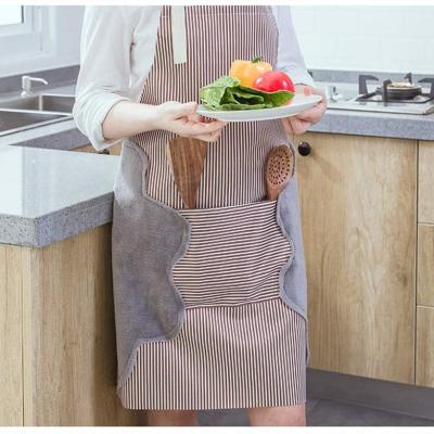 China Eco-Friendly With Japanese Fashion Home Abrasion Hand Skin Waterproof And Oil-proof Adult Cooking Apron for sale