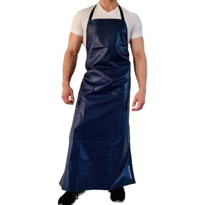 China H Style Oil Proof Waterproof Acid And Alkali PVC Waterproof Industrial Apron for sale